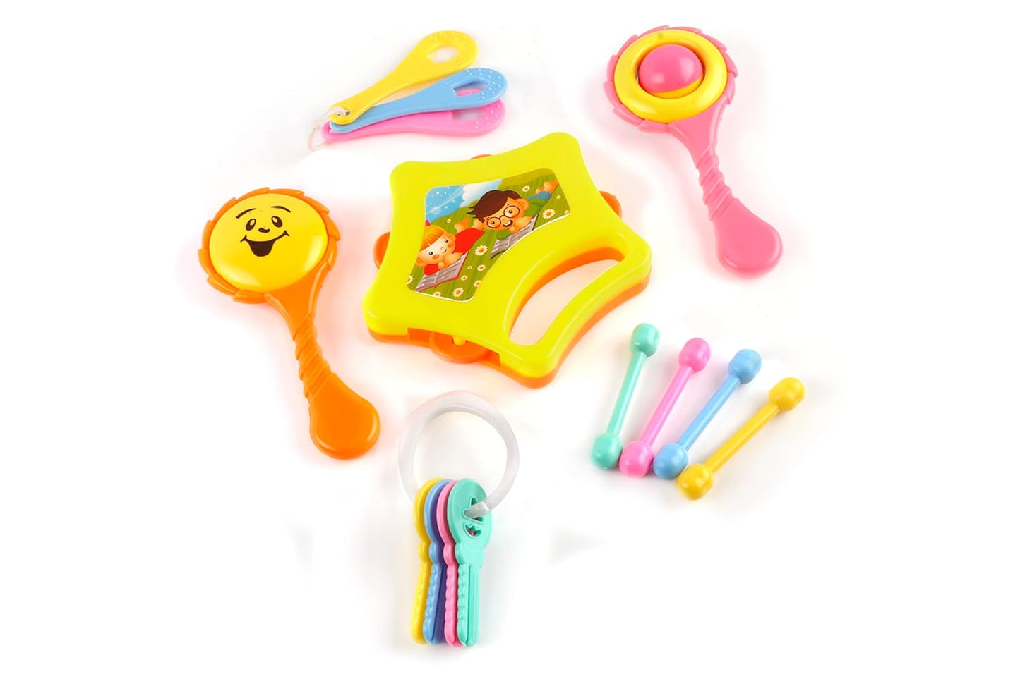 Little Doll Rattle Set- Ratna