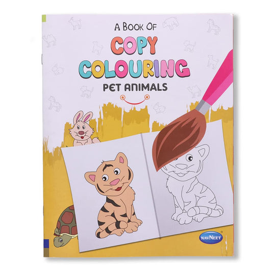 Navneet A Book of Copy Colouring Pet Animals