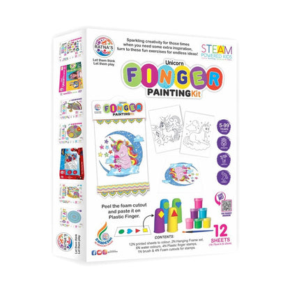 Ratna UNICORN FINGER PAINTING KIT 5+