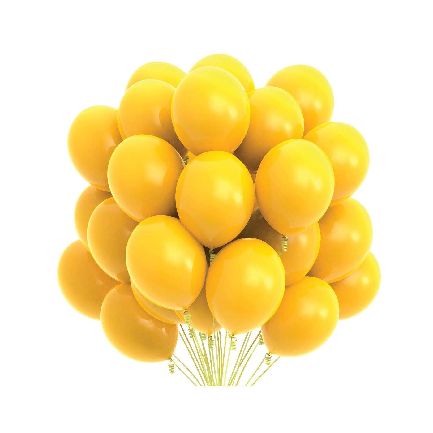 Balloon Metallic - Yellow 25 pcs