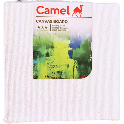 Camel 4x4" Square Canvas