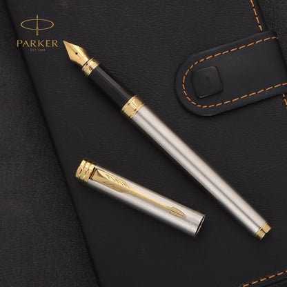 Parker Folio SS Gold Trim Fountain Pen