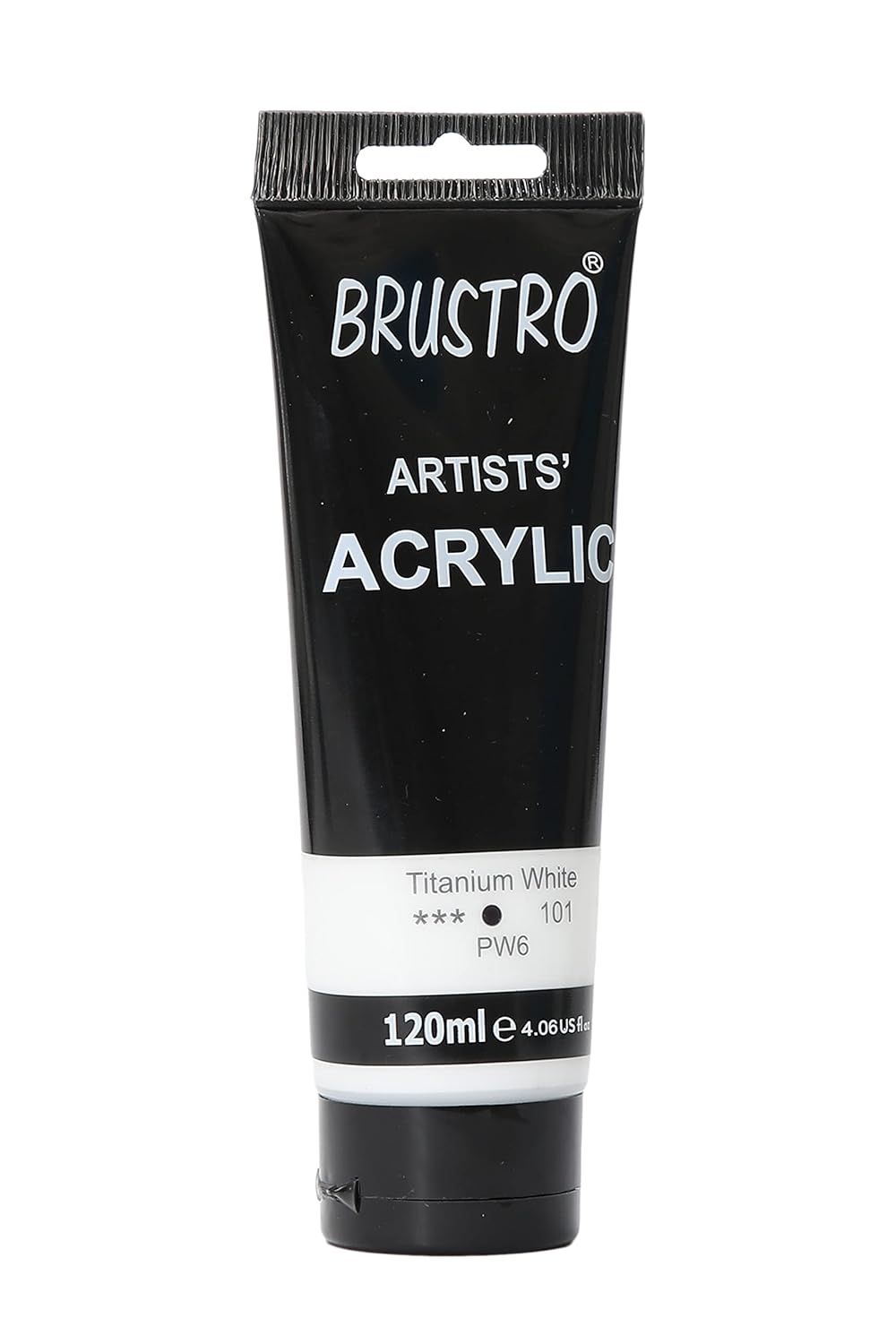 Brustro Artists Acrylic Tube Titanium White 120ml