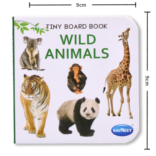 Navneet Tiny Board Book- Wild Animals