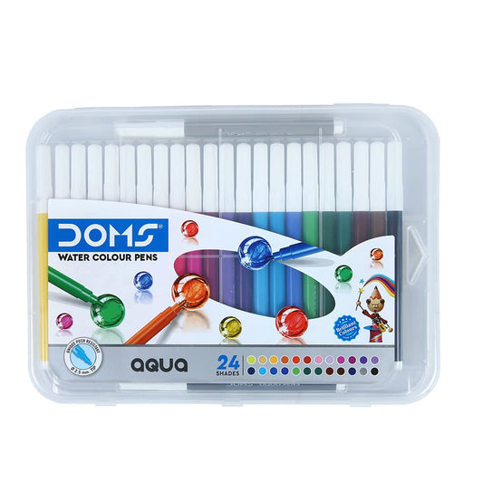 DOMS Aqua Water Colour Pen Set of 24 Pieces