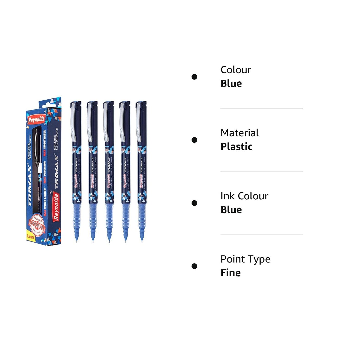 Reynolds Trimax Pen (Blue)