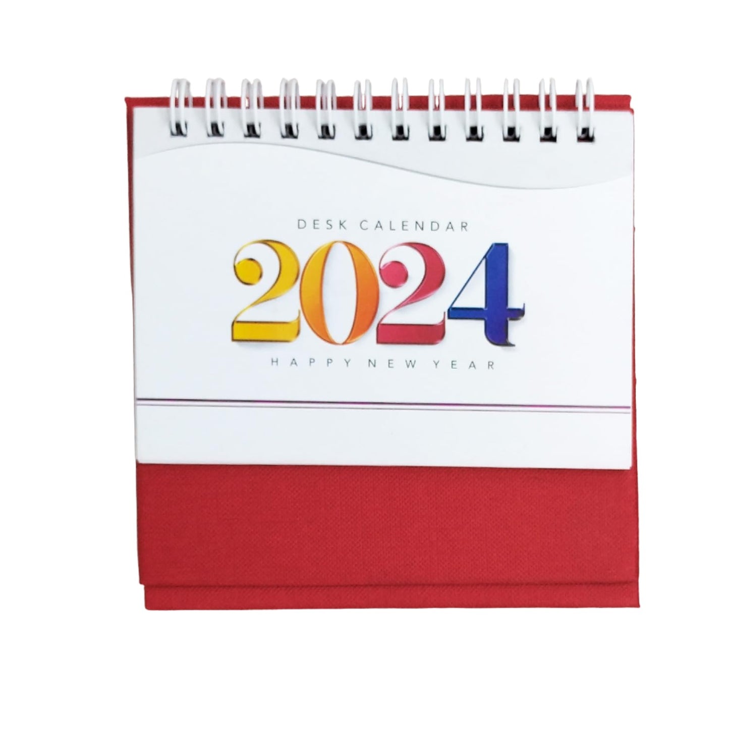 2024 Desk Calendar Stand with Notepads