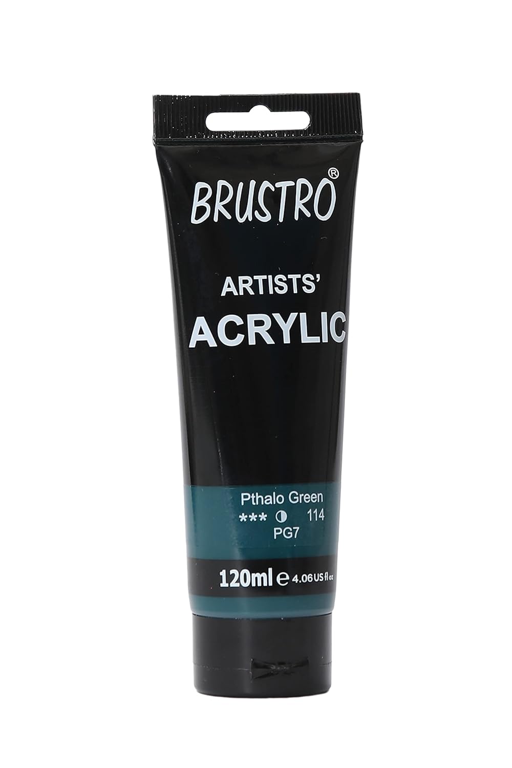 Brustro Artists Acrylic Tube Pthalo Green 120ml