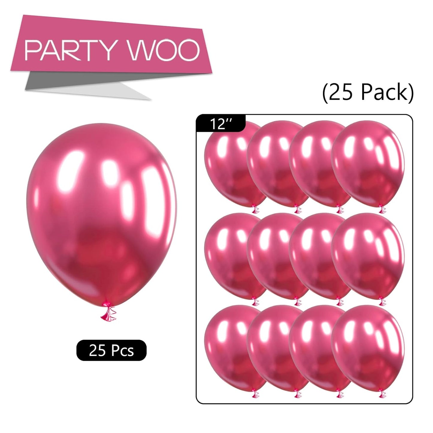 Balloon Metallic - Pink