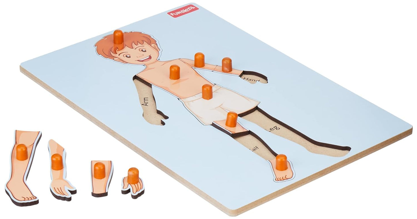 Funskool Body wooden puzzle