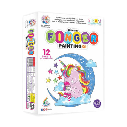 Ratna UNICORN FINGER PAINTING KIT 5+