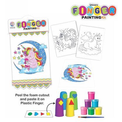 Ratna UNICORN FINGER PAINTING KIT 5+