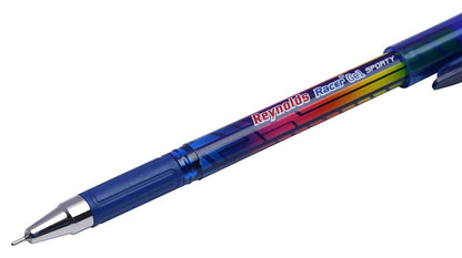 Reynolds Racer Gel Waterproof Pen Blue