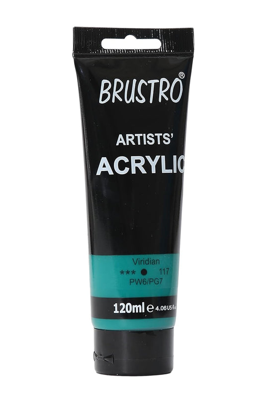 Brustro Artists Acrylic Tube Viridian 120ml