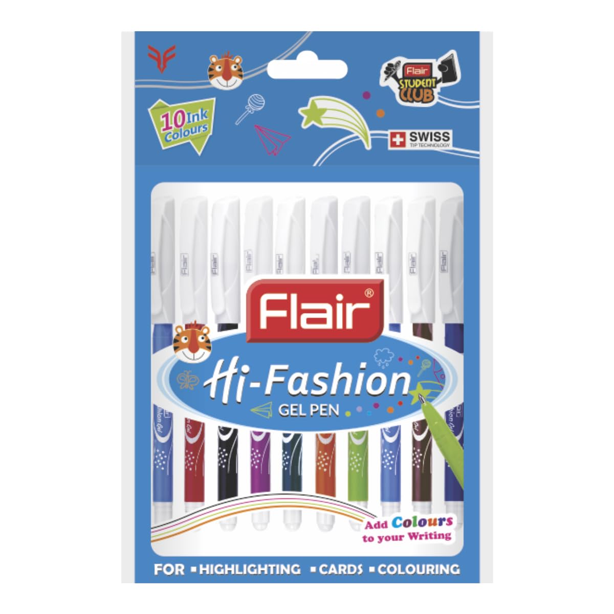 Flair Hi-Fashion Colourful Gel Pen