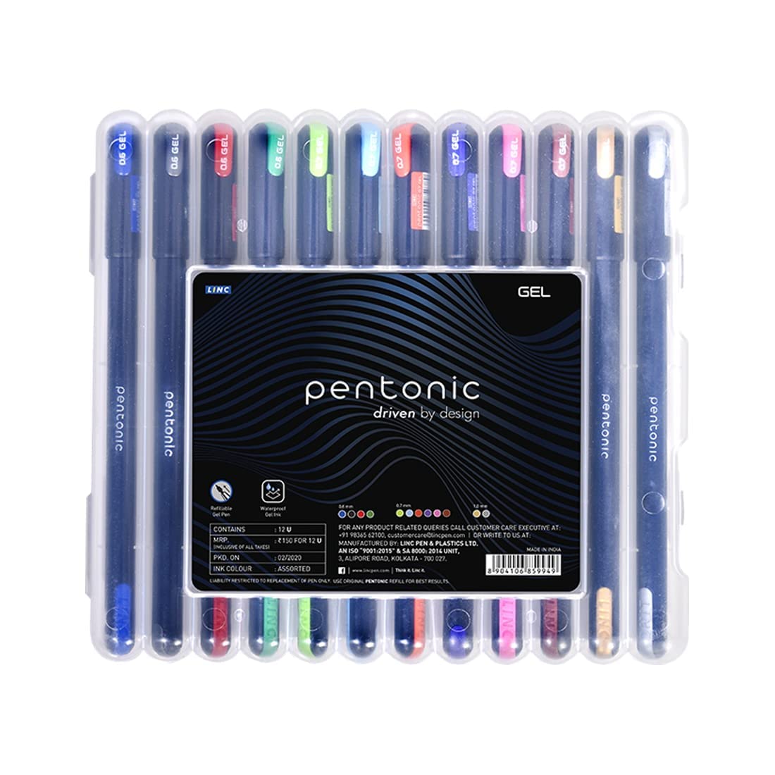 Pentonic Gel Pen set of 12