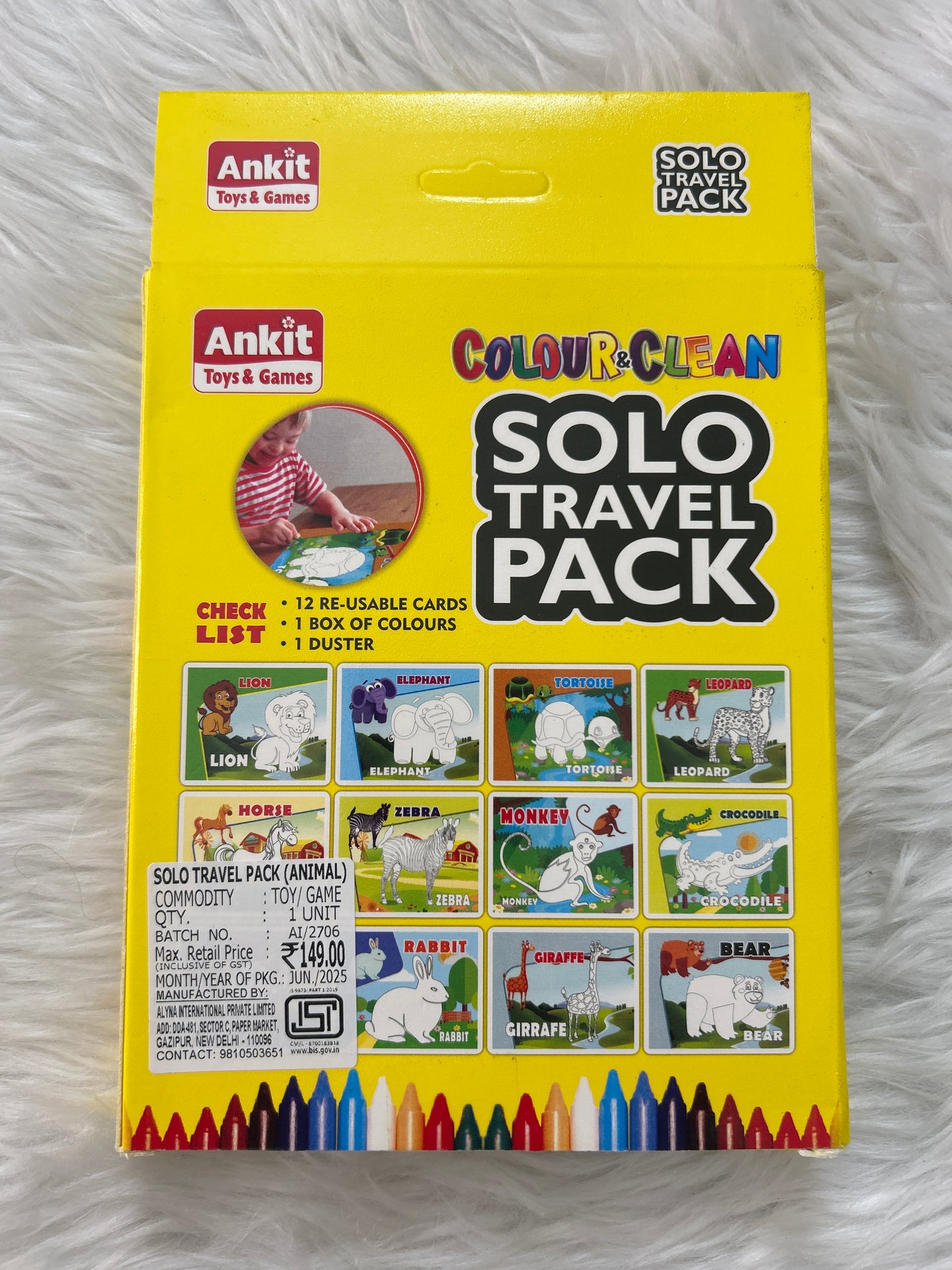 Ankit Colour & Clean Animals 3+
