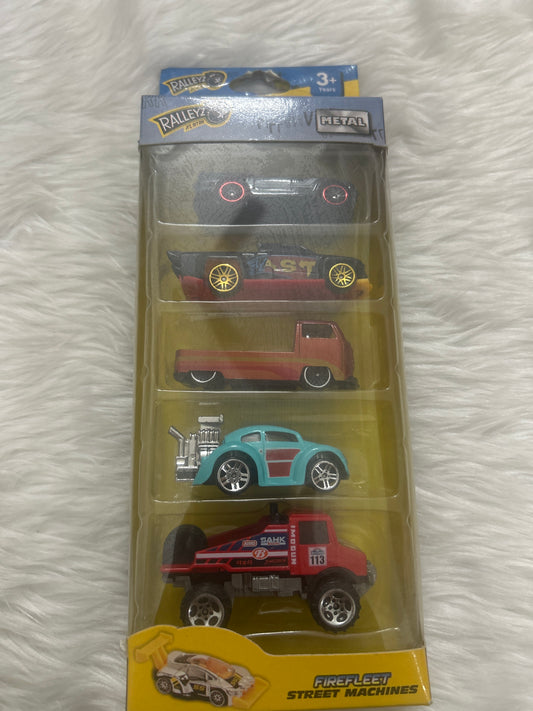Fire Fleet Car Pack of 5