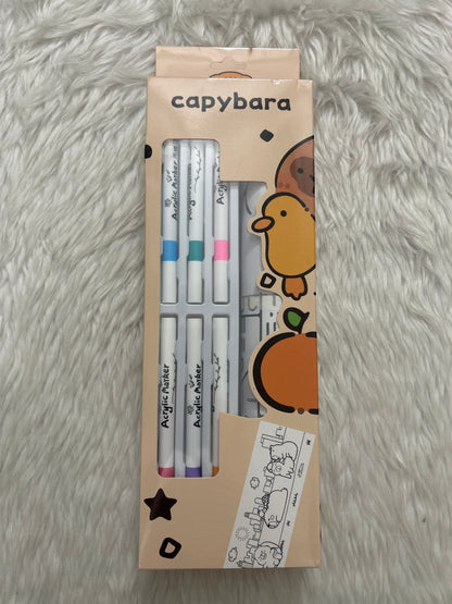 Fancy Colouring Kit With Acrylic Marker