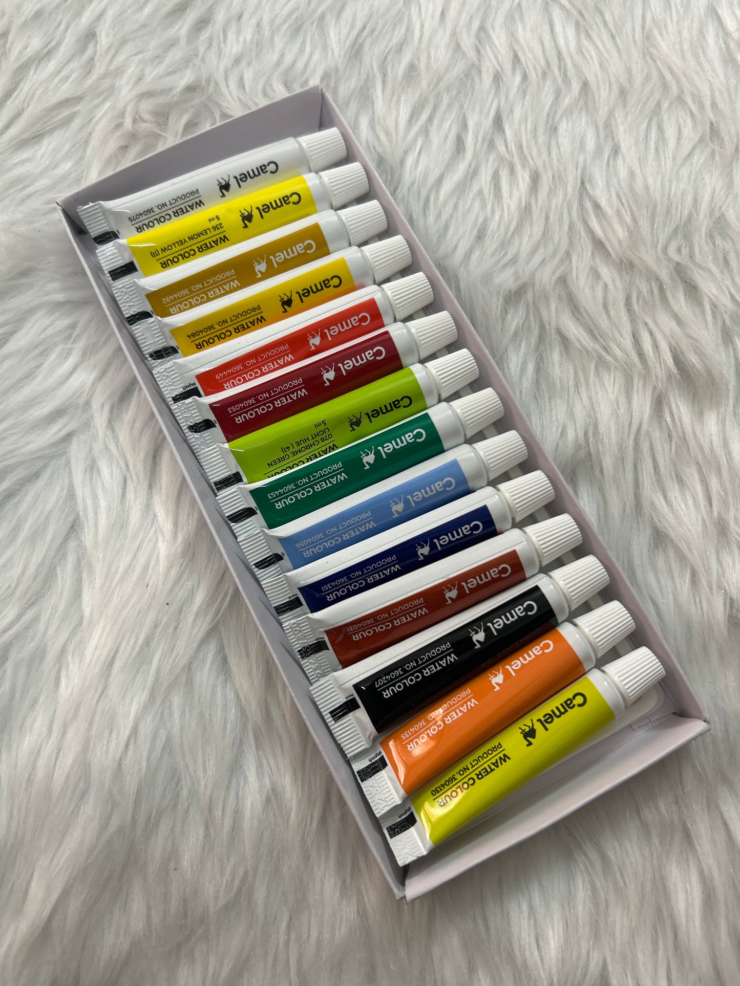 Camel Water Colour Tubes 14 Shades