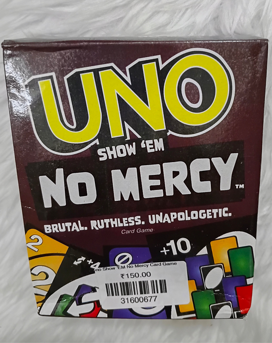 Uno Show 'EM No Mercy Card Game