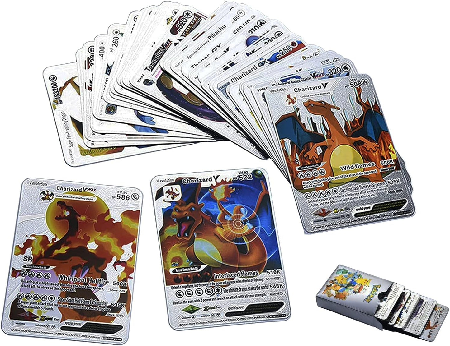 Pokemon Silver Foil Cards