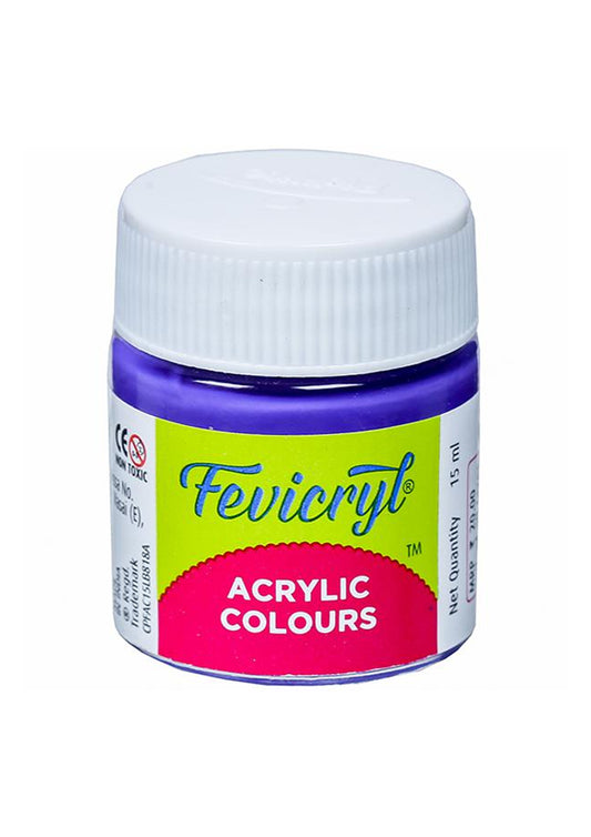 Fevicryl Acrylic Colours 15ml (Violet 25)