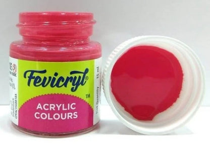 Fevicryl Acrylic Colours 15 ml (Pink 18)