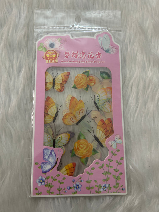 Butterfly Sticker Pack of 2