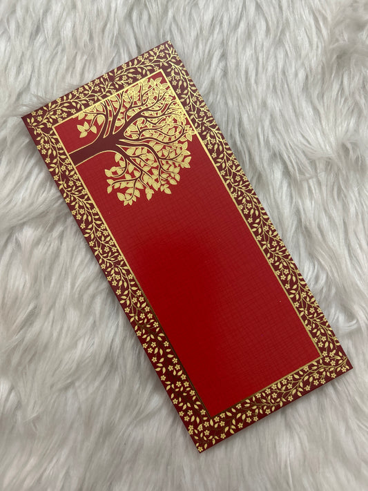 Tree of Life Red Money Envelope
