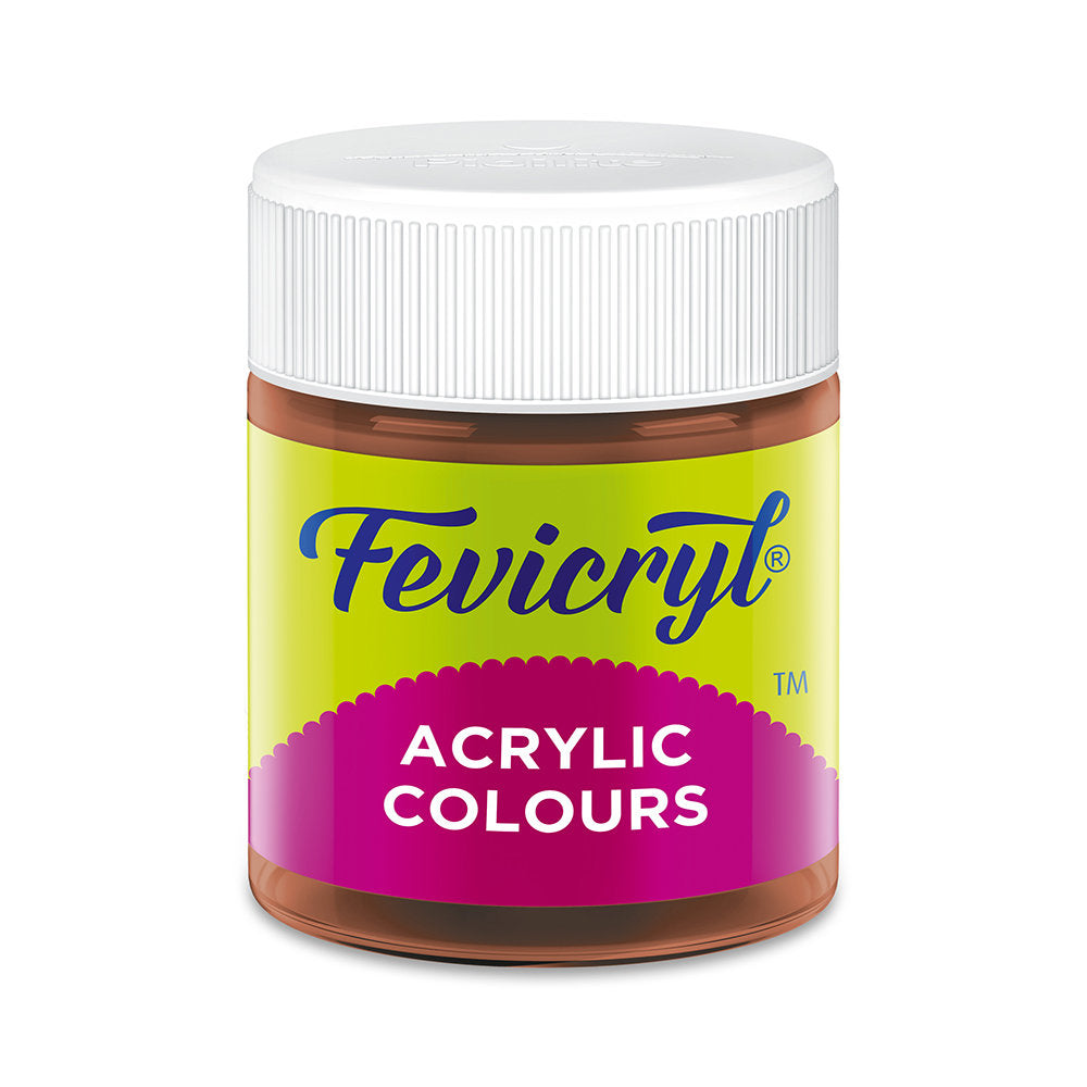 Fevicryl Acrylic Colour Burnt Sienna 01