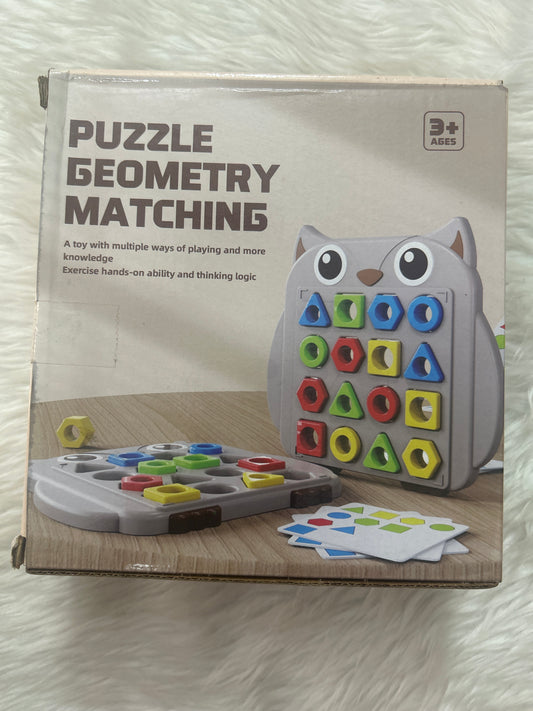 Puzzle Geometry Matching Game 3+