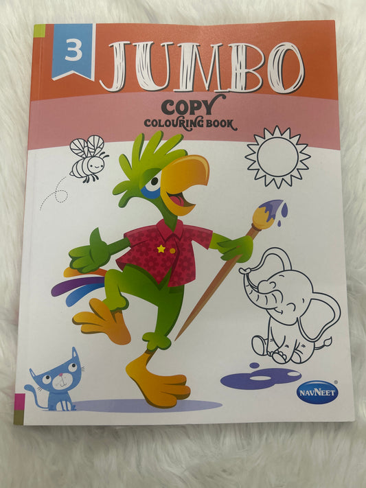 Navneet Jumbo Copy Colouring Book 3