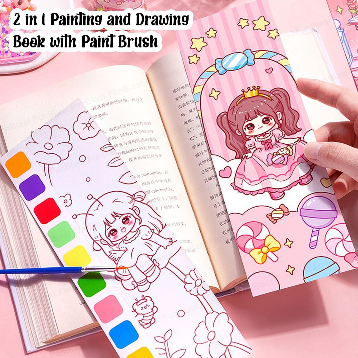 Pocket Water Colouring Book Princess