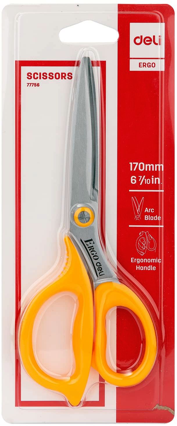 Deli Scissors 77756 175mm 6'4/5" Length