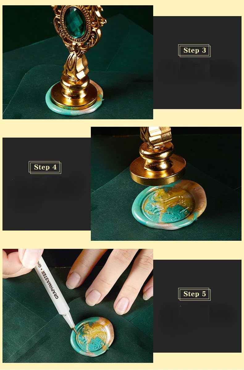 Wax Seal Kit with Stamp