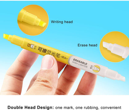 Erasable Highlighter Pen with Double Head