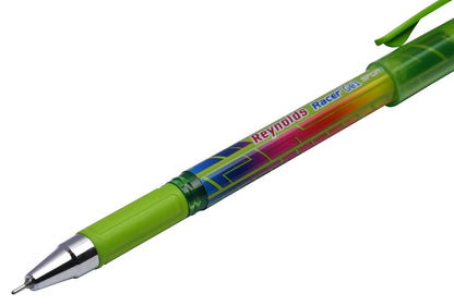 Reynolds Racer Gel Waterproof Pen Blue