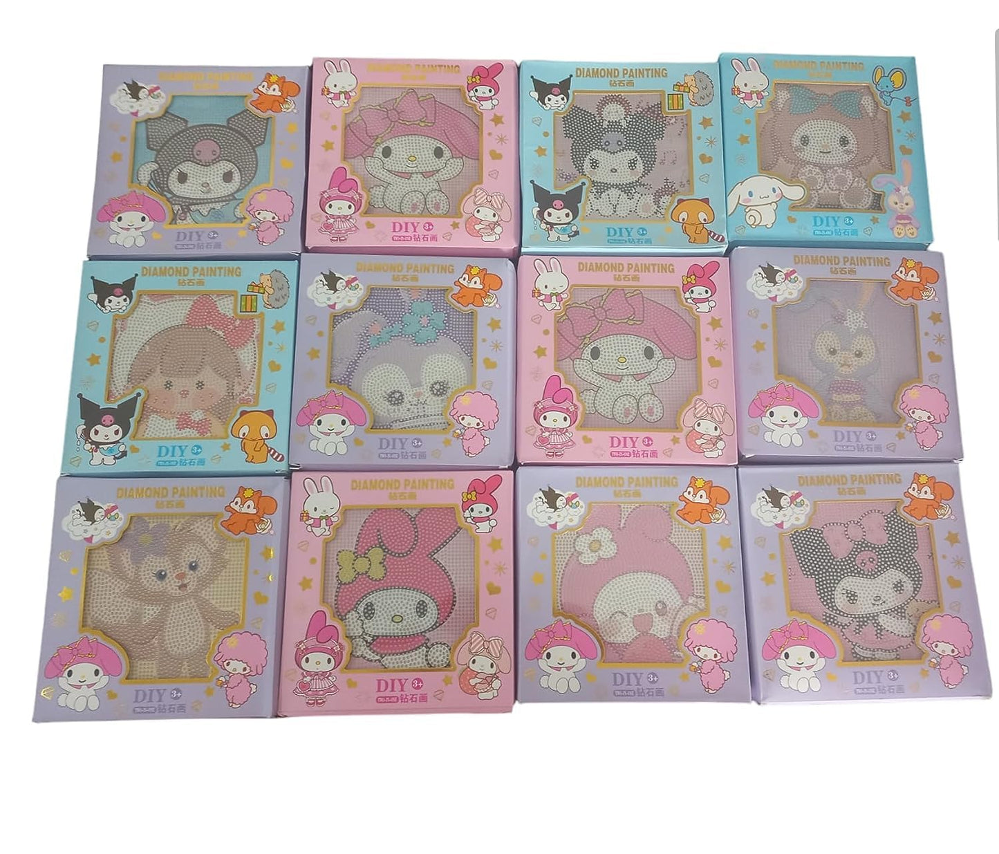 DIY Diamond Painting Kit with Photo Frame Sanrio