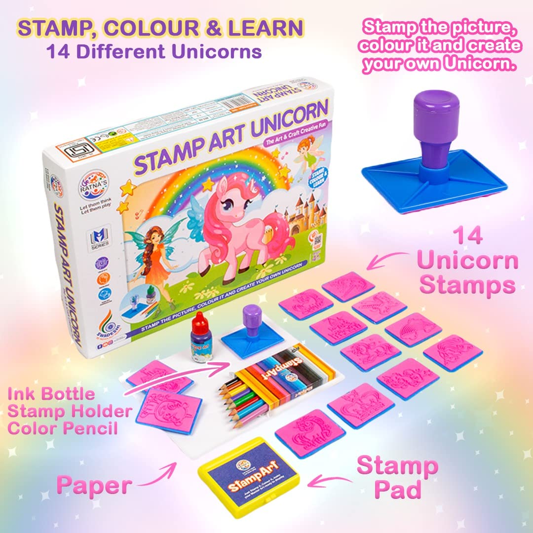 Ratna Stamp Art Unicorn