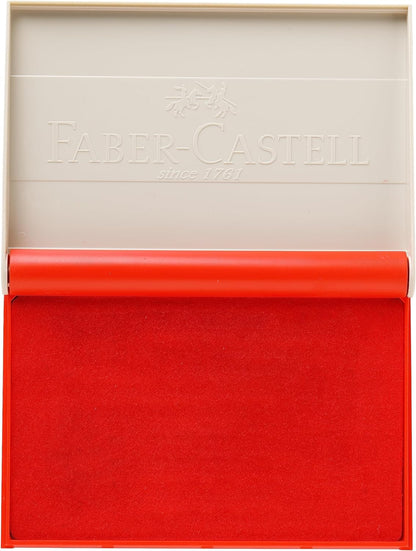 Faber Castell Stamp Pad Small (Red)