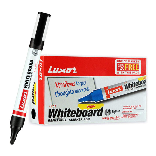 Luxor Whiteboard Marker Black