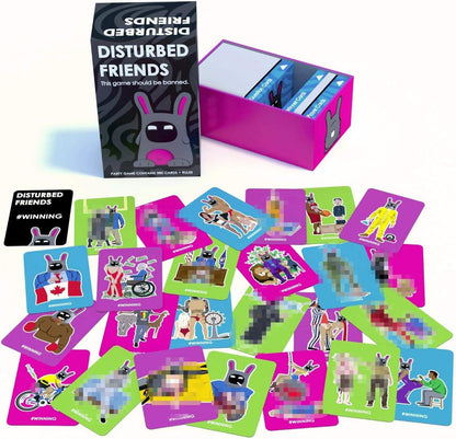 Disturbed Friends Party Game 21+