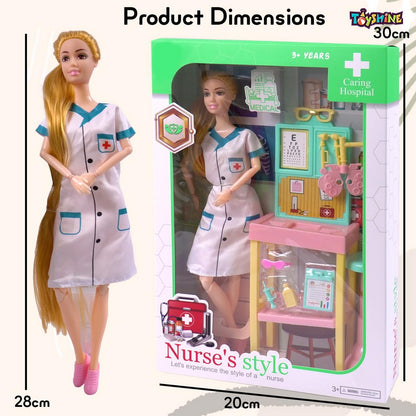 Alia Nurse Style Doll Set