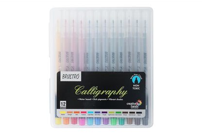 Brustro Calligraphy Pen (Set of 12)