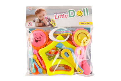 Little Doll Rattle Set- Ratna