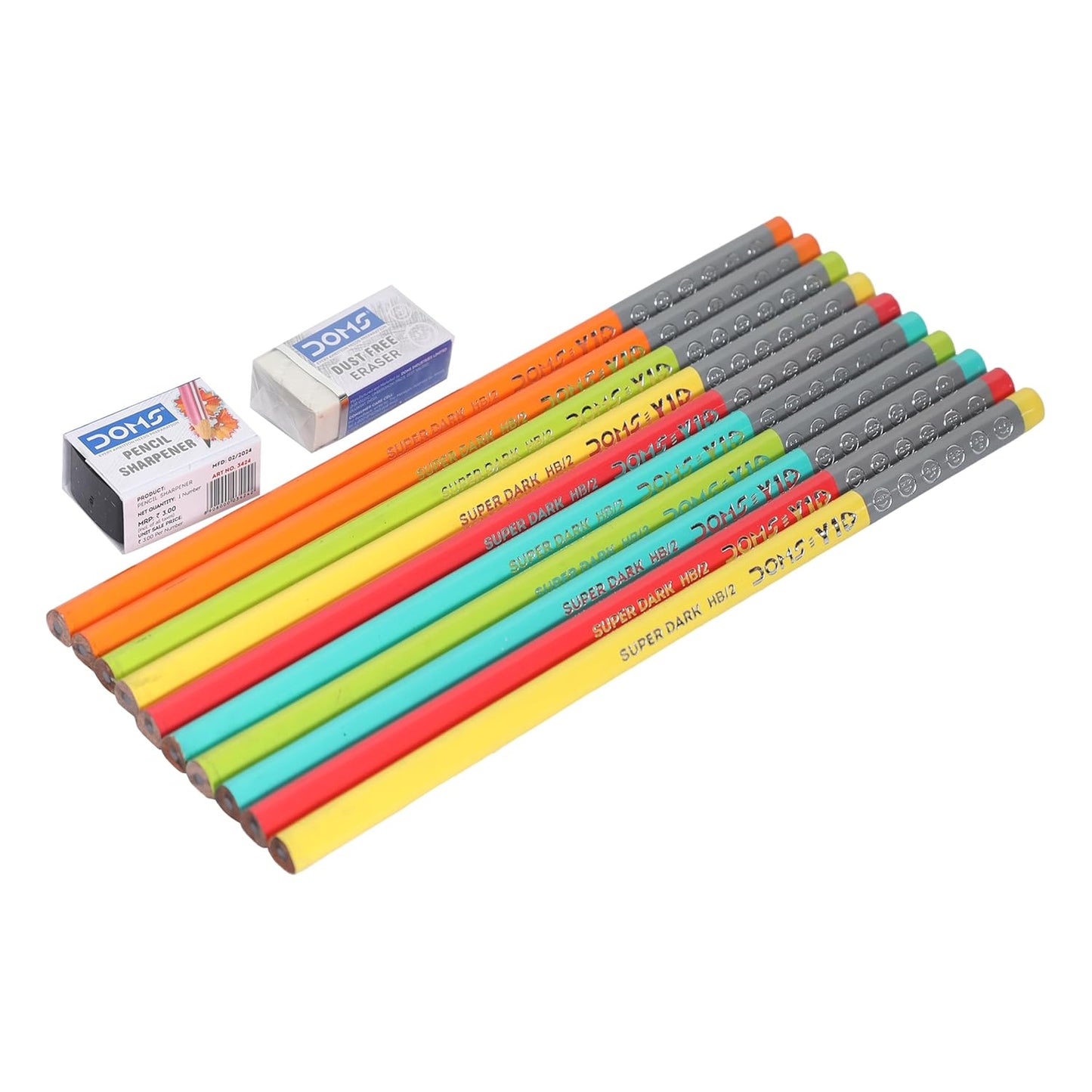 Doms Y1 Triangle Pencils Super Dark