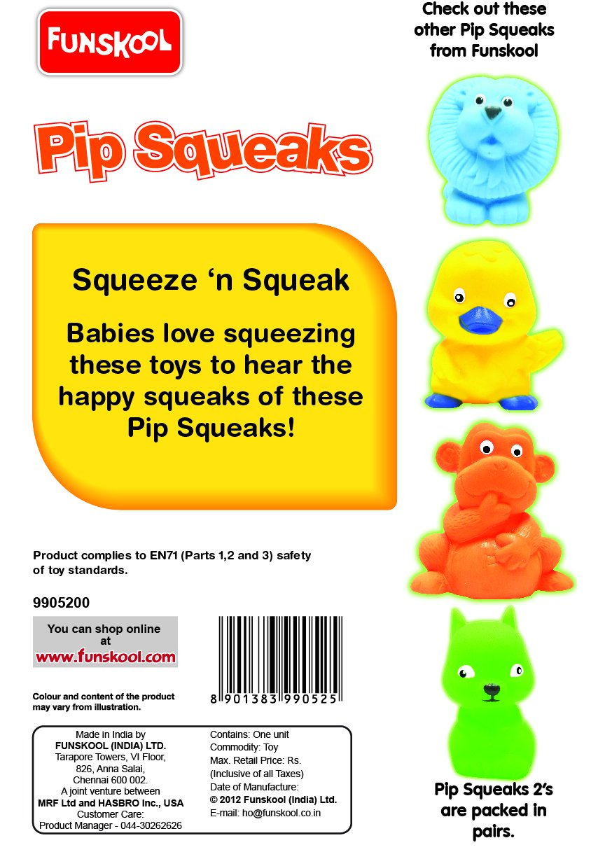 Pip Squeaks Set of 2- Funskool