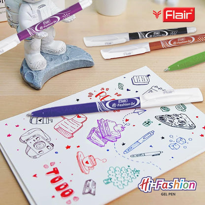 Flair Hi-Fashion Colourful Gel Pen