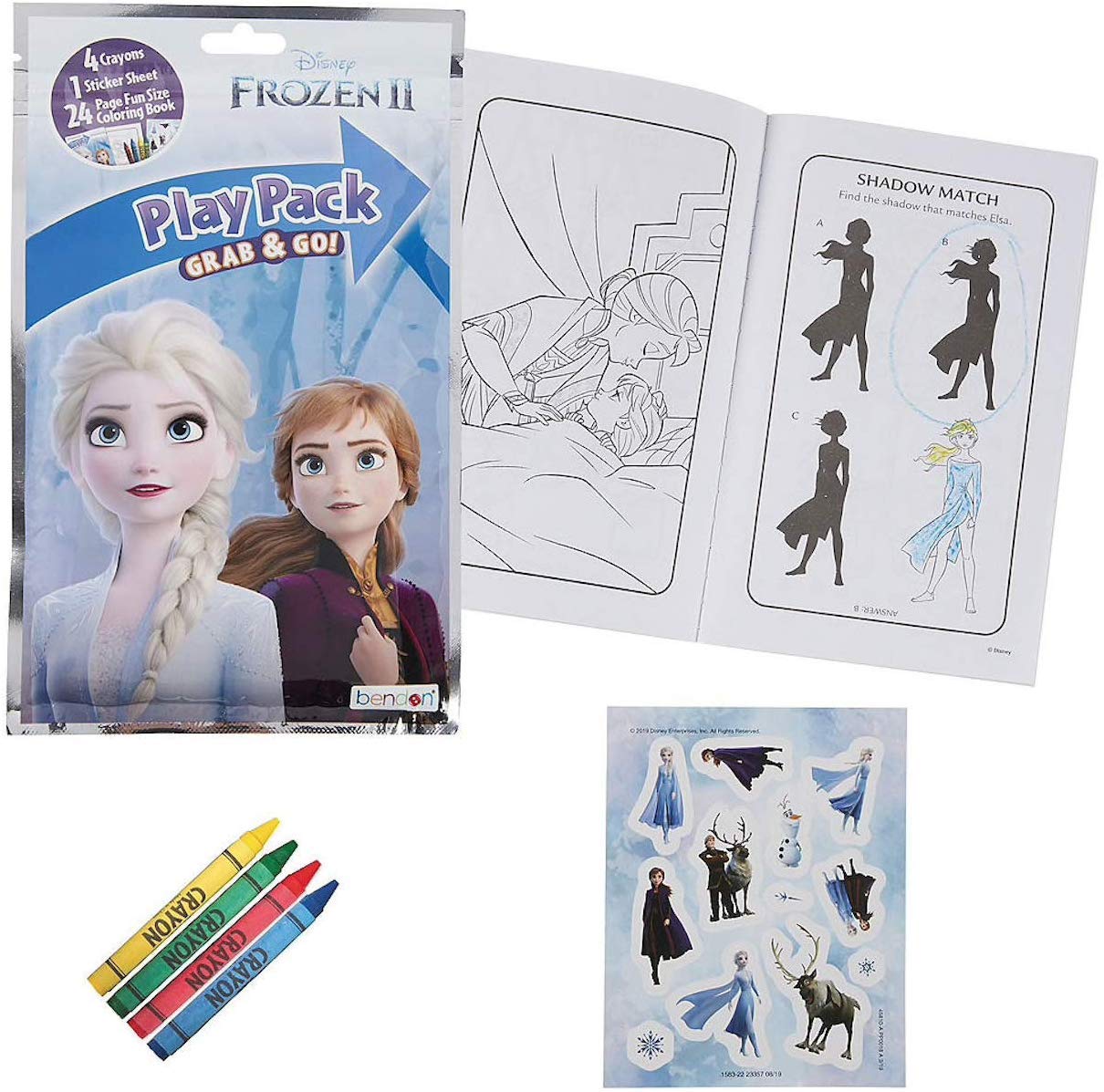 Disney Frozen Play  Pack Coloring Set